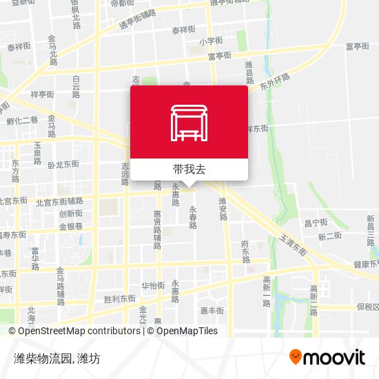 潍柴物流园地图