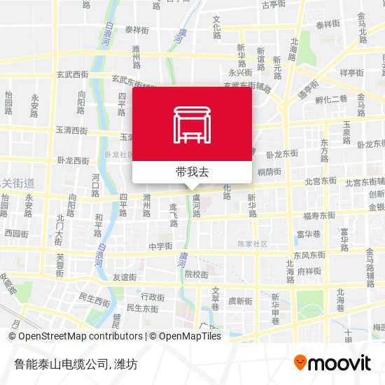 鲁能泰山电缆公司地图