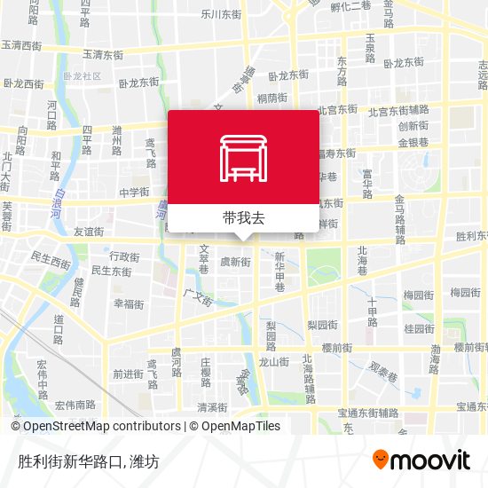 胜利街新华路口地图