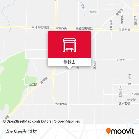 望留集南头地图