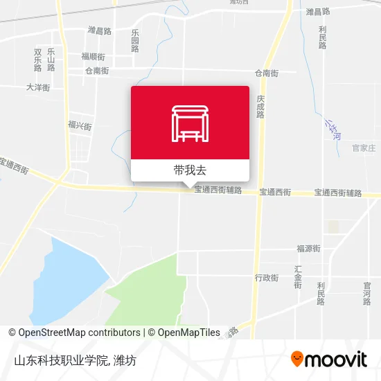 山东科技职业学院地图