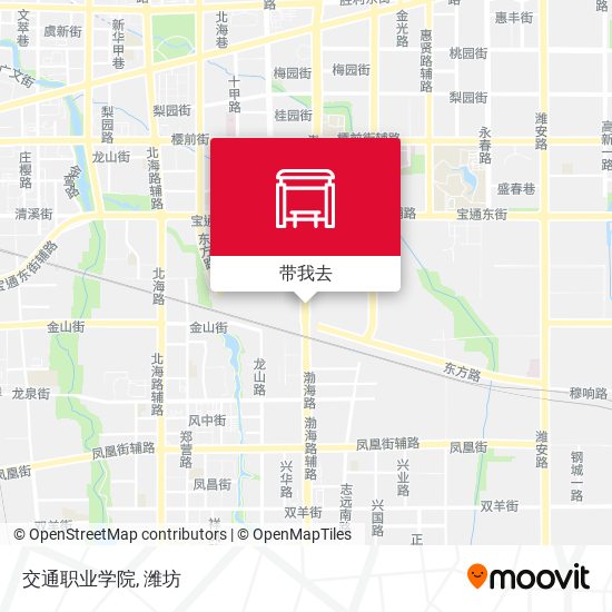 交通职业学院地图