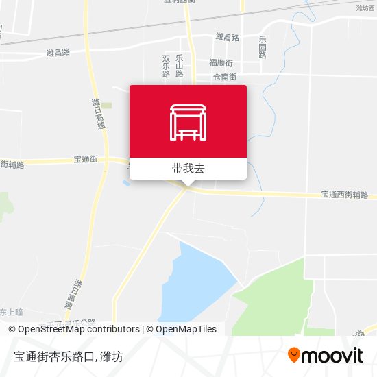 宝通街杏乐路口地图