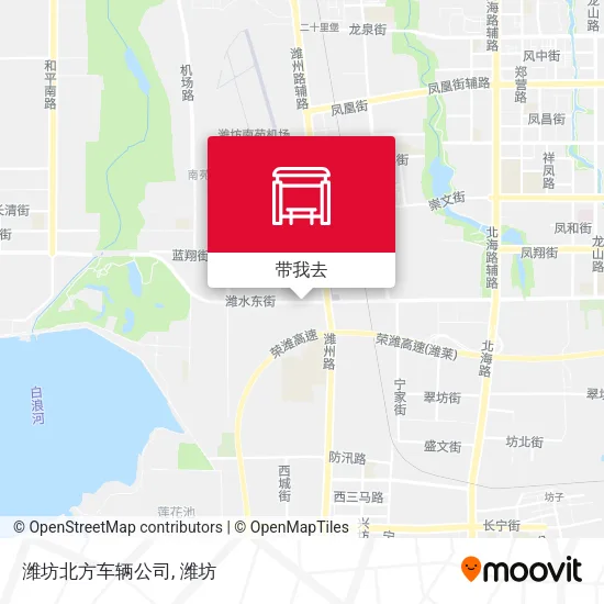 潍坊北方车辆公司地图