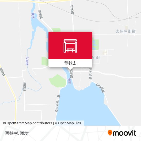 西扶村地图