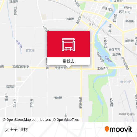 大庄子地图