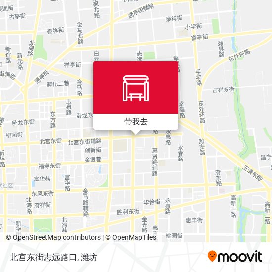 北宫东街志远路口地图