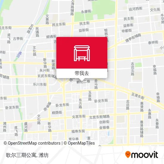 歌尔三期公寓地图