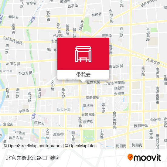 北宫东街北海路口地图