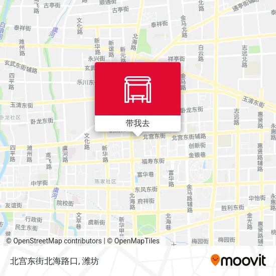 北宫东街北海路口地图