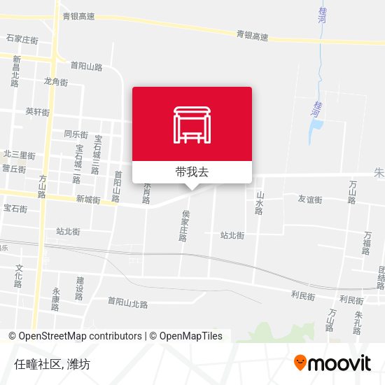 任疃社区地图