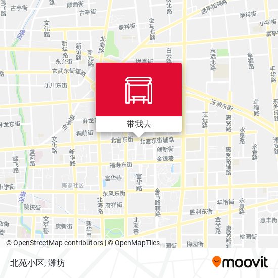 北苑小区地图