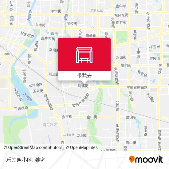 乐民园小区地图