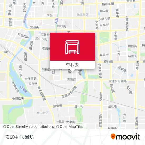 安居中心地图