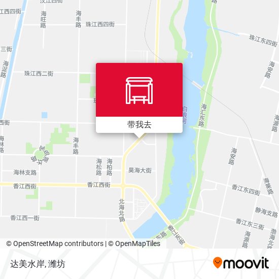 达美水岸地图