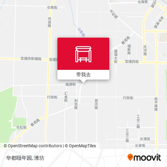 华都颐年园地图