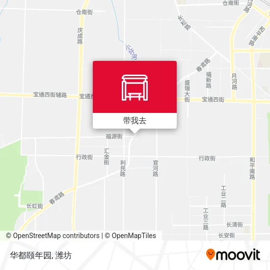 华都颐年园地图