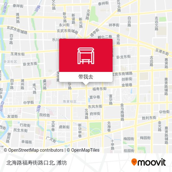 北海路福寿街路口北地图
