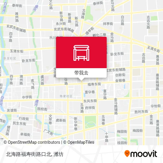 北海路福寿街路口北地图