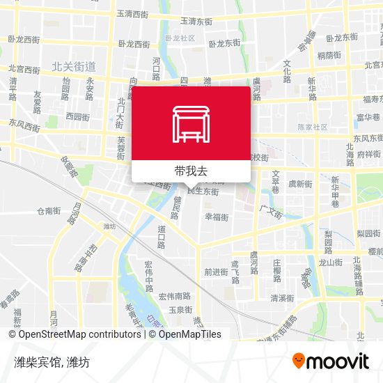 潍柴宾馆地图