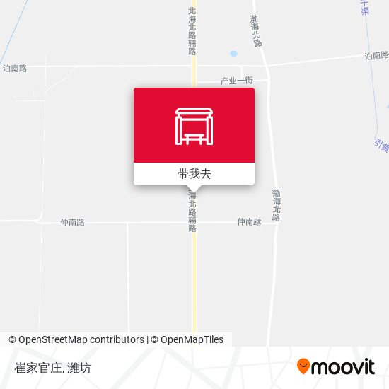 崔家官庄地图