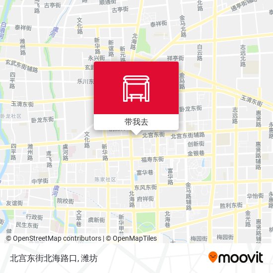 北宫东街北海路口地图