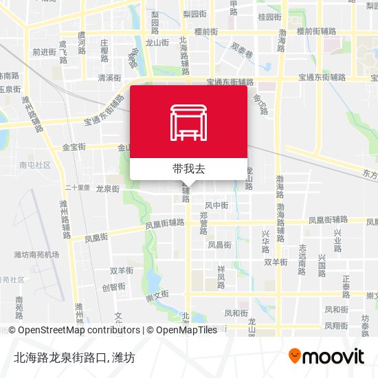 北海路龙泉街路口地图