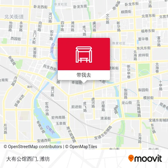 大有公馆西门地图