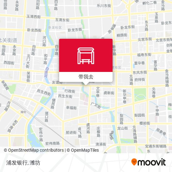 浦发银行地图