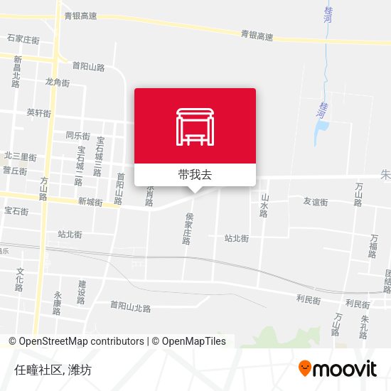 任疃社区地图