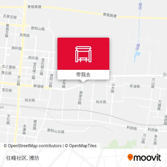 任疃社区地图