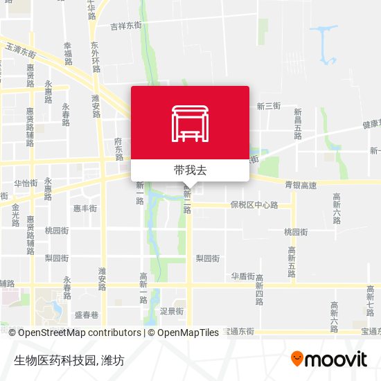 生物医药科技园地图
