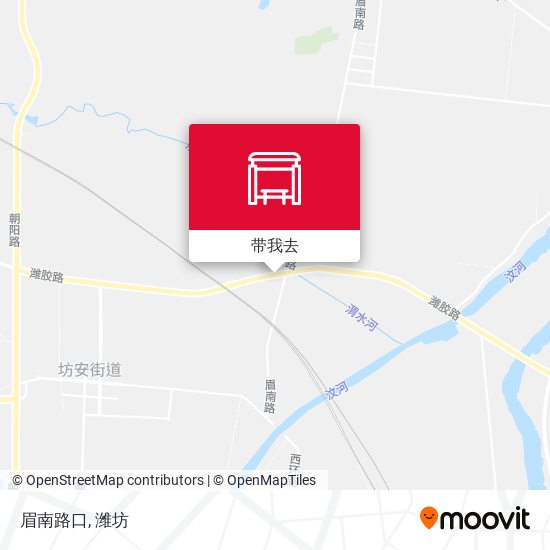 眉南路口地图