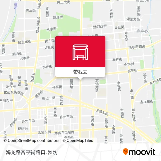 海龙路富亭街路口地图