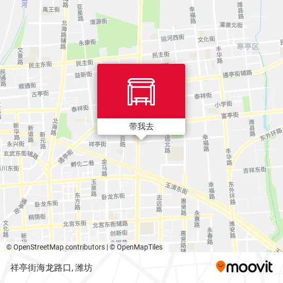 祥亭街海龙路口地图