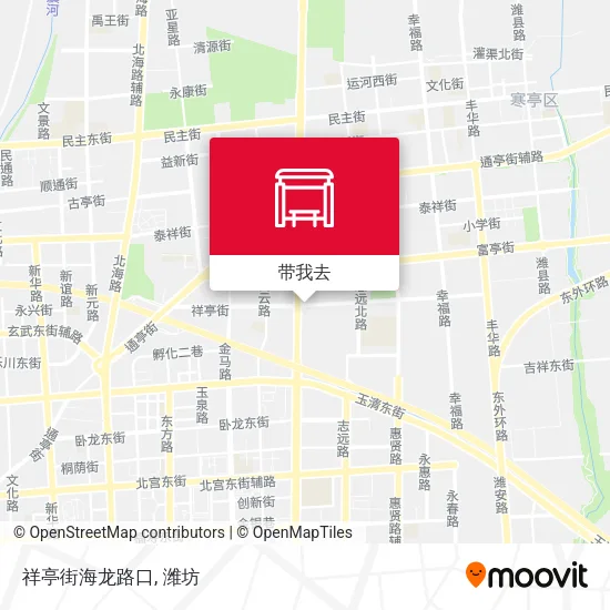 祥亭街海龙路口地图