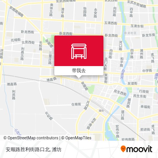 安顺路胜利街路口北地图