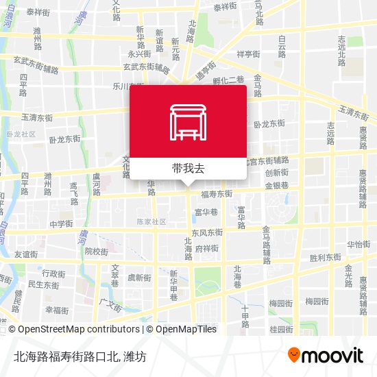 北海路福寿街路口北地图