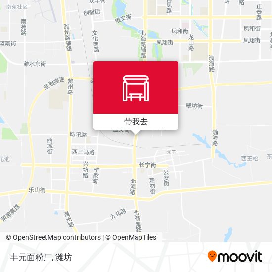 丰元面粉厂地图