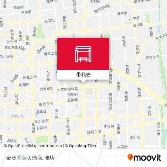 金茂国际大酒店地图