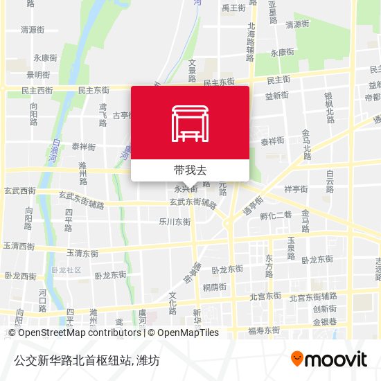 公交新华路北首枢纽站地图