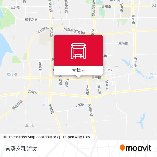 南溪公园地图
