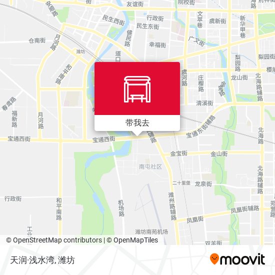天润·浅水湾地图