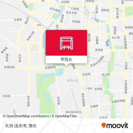 天润·浅水湾地图