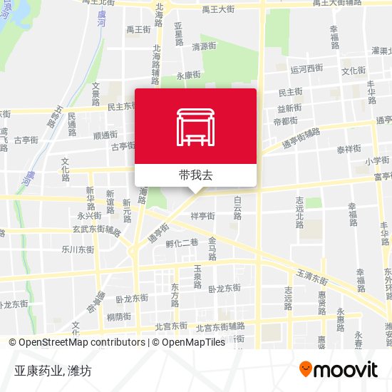 亚康药业地图