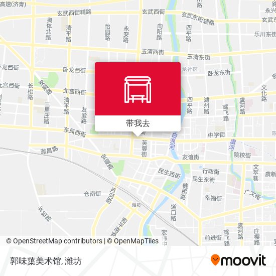 郭味蕖美术馆地图