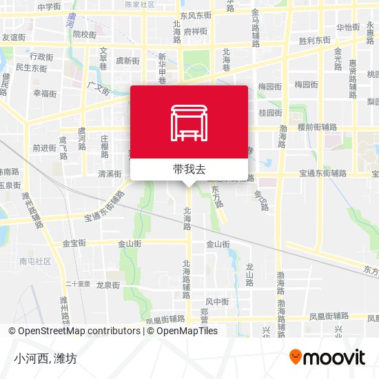 小河西地图