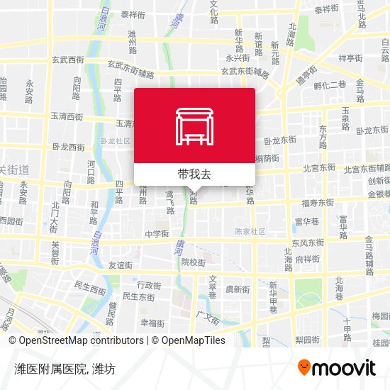 潍医附属医院地图