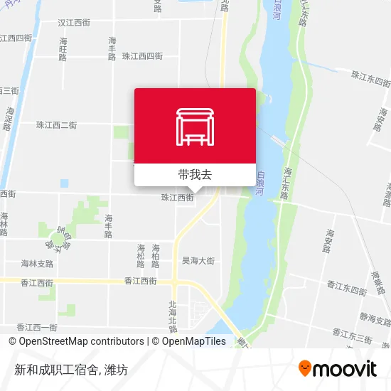 新和成职工宿舍地图