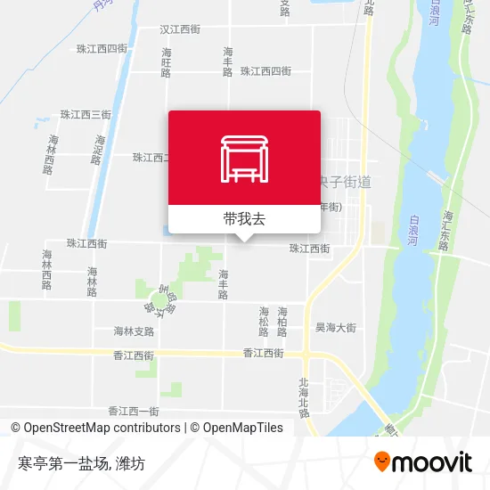 寒亭第一盐场地图